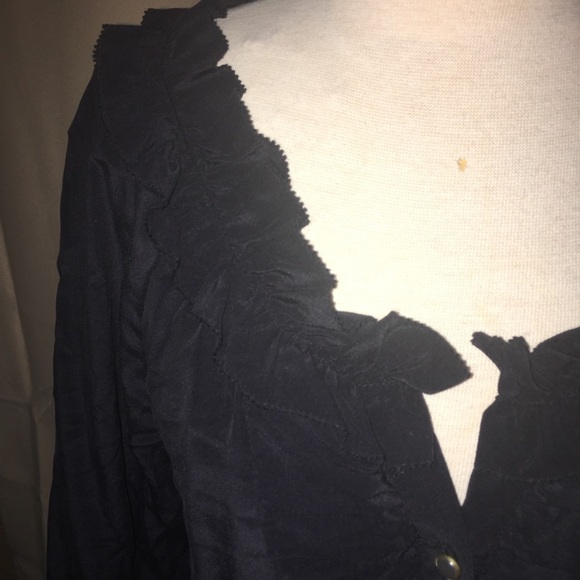 Joie‎ black blouse - Picture 2 of 7